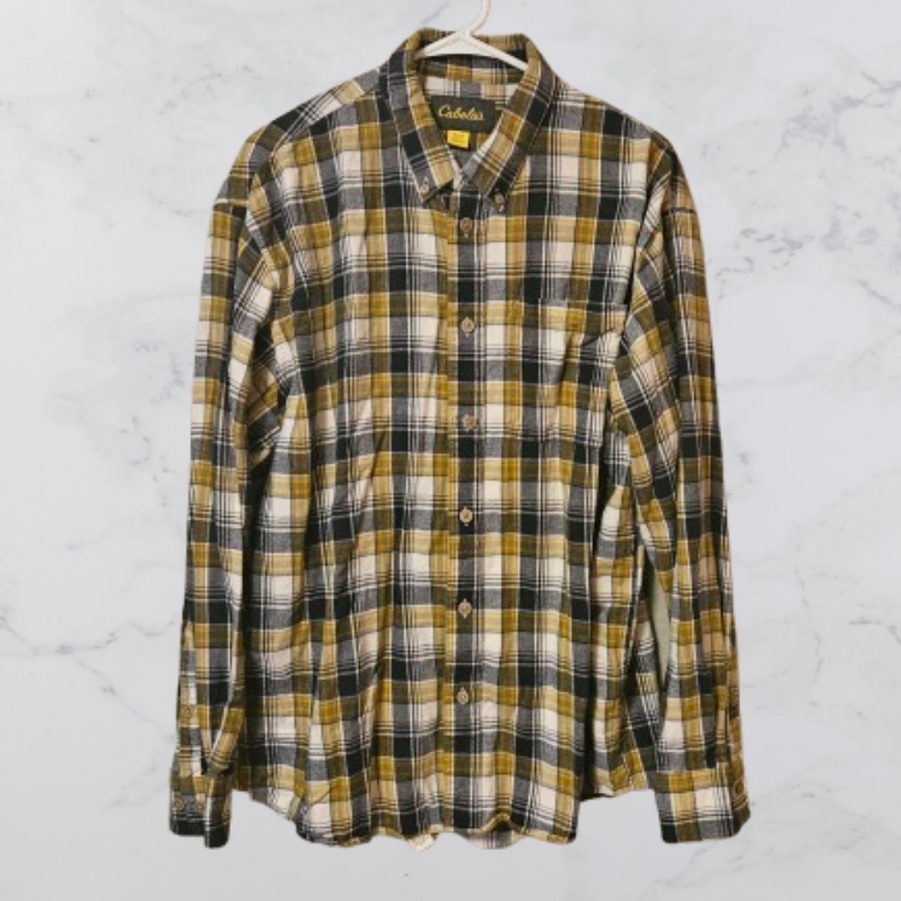Cabela's mens XL flannel